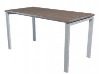 Офисный стол NT 140x70 темный орех/серый